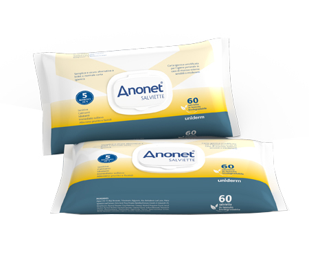 ANONET SALVIETTE 60 PEZZI - Farmacia Mastrangelo 
