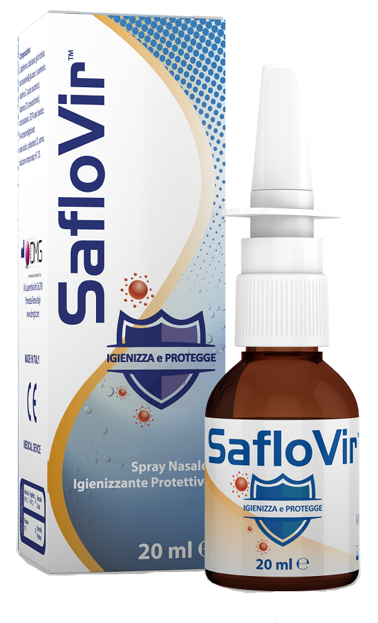 SAFLOVIR SPRAY NASALE IGIENIZZANTE PROTETTIVO 20 ML - Farmacia Mastrangelo 