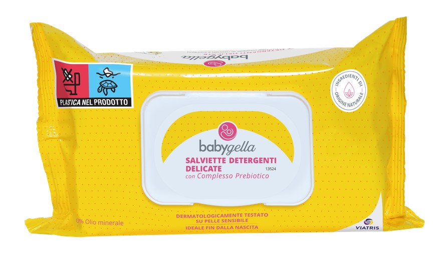 BABYGELLA PREBIOTIC SALVIETTINE 72 PEZZI - Farmacia Mastrangelo 