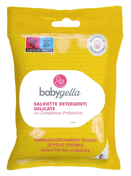 BABYGELLA PREBIOTIC SALVIETTINE 15 PEZZI - Farmacia Mastrangelo 