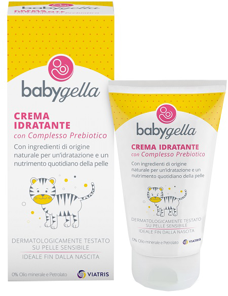 BABYGELLA PREBIOTIC CREMA IDRATANTE CORPO 100 ML - Farmacia Mastrangelo 