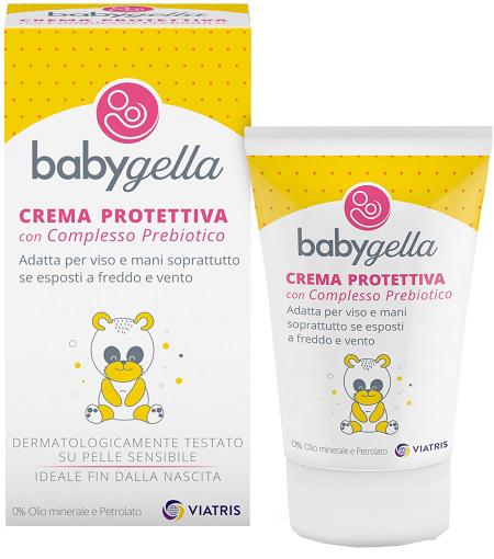 BABYGELLA PREBIOTIC CREMA PROTETTIVA VISO E MANI 50 ML - Farmacia Mastrangelo 