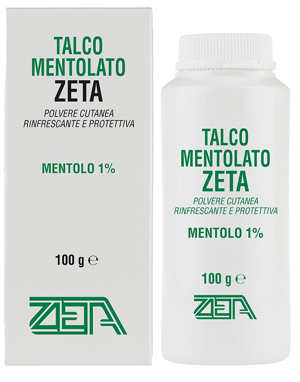 TALCO MENTOLATO ZETA 100 G - Farmacia Mastrangelo 