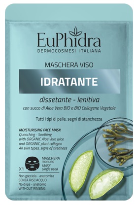 EUPHIDRA MASCHERA VISO IDRATANTE 1 PEZZO - Farmacia Mastrangelo 