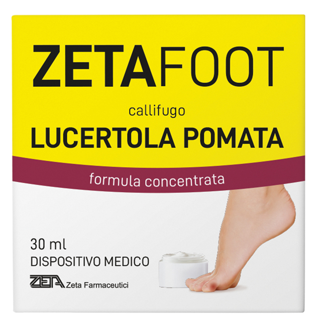 ZETAFOOT CALLIFUGO LUCERTOLA POMATA 30 ML - Farmacia Mastrangelo 