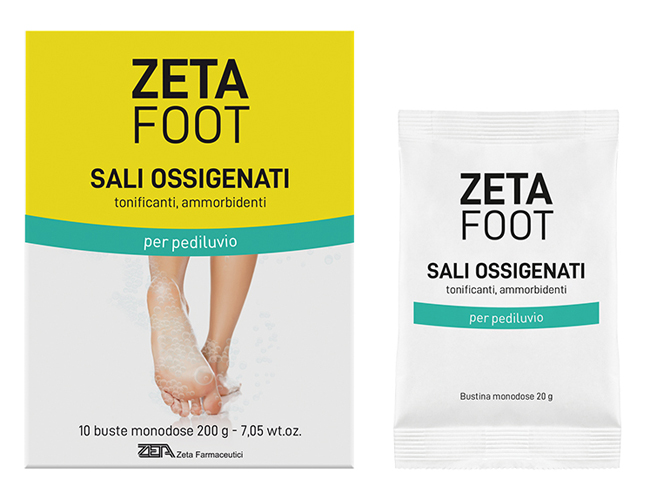ZETAFOOT SALI OSSIGENATI 10X20 G - Farmacia Mastrangelo 