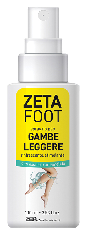 ZETAFOOT SPRAY NO GAS GAMBE LEGGERE 100 ML - Farmacia Mastrangelo 