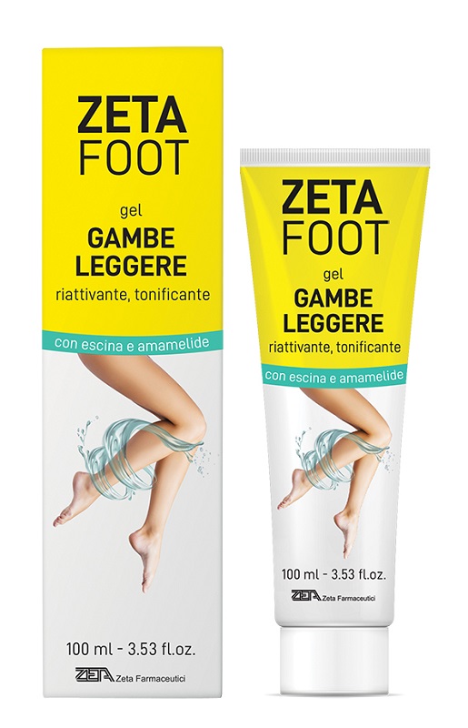 ZETAFOOT GEL GAMBE LEGGERE 100 ML - Farmacia Mastrangelo 