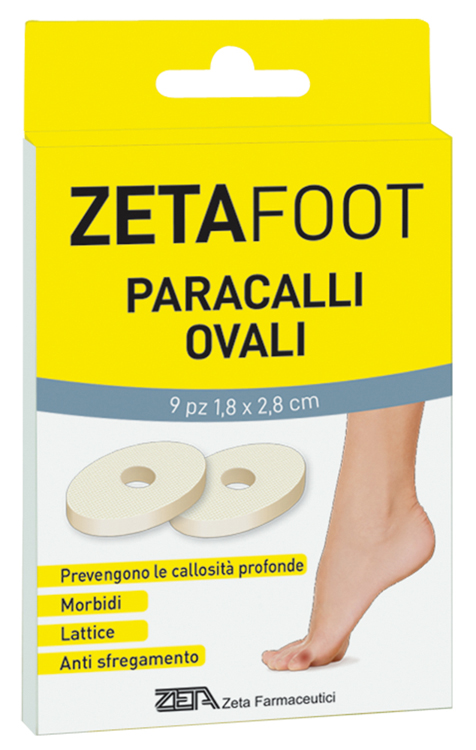 ZETAFOOT PARACALLO OVALE LATTICE 9 PEZZI - Farmacia Mastrangelo 