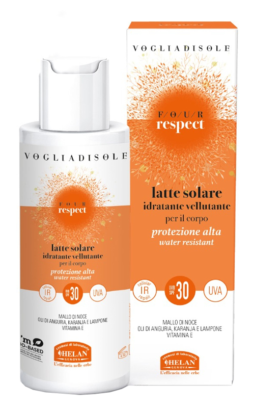 VOGLIADISOLE RESPECT LATTE SOLARE SPF30 150 ML - Farmacia Mastrangelo 