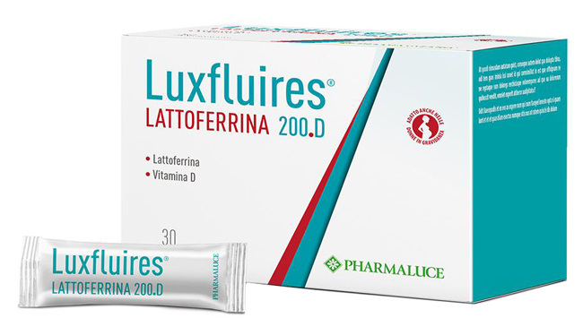 LUXFLUIRES LATTOFERRINA 200D 30 STICK - Farmacia Mastrangelo 