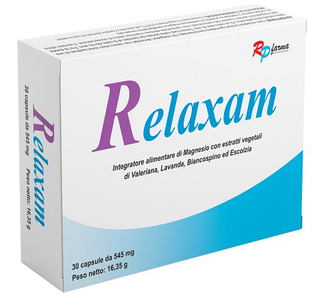 RELAXAM 30 CAPSULE - Farmacia Mastrangelo 