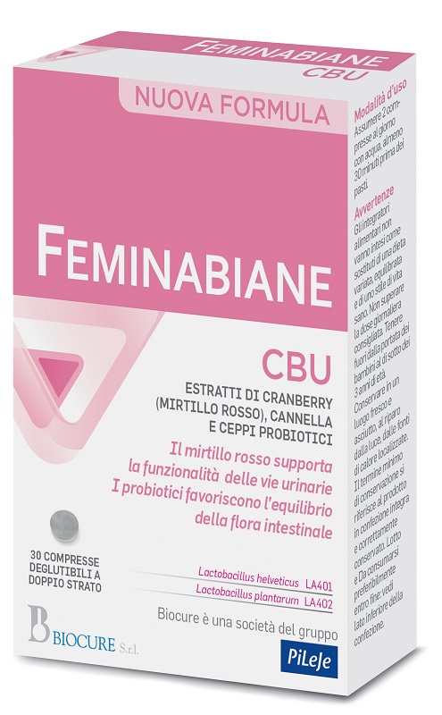 FEMINABIANE CBU 30 COMPRESSE - Farmacia Mastrangelo 