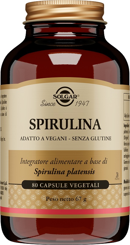 SPIRULINA 80 CAPSULE VEG - Farmacia Mastrangelo 