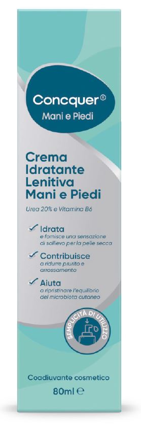 CONCQUER CREMA MANI/PIEDI 80 ML - Farmacia Mastrangelo 
