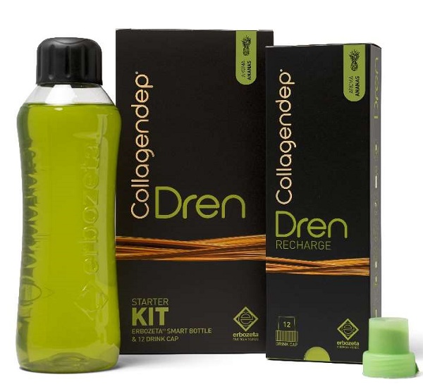 COLLAGENDEP DREN STARTER KIT 12 DRINK CAP + SMART BOTTLE - Farmacia Mastrangelo 