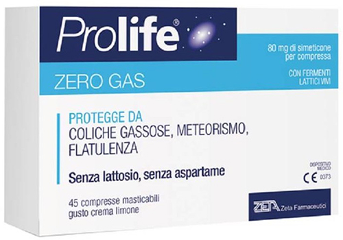 PROLIFE ZEROGAS 45 COMPRESSE - Farmacia Mastrangelo 