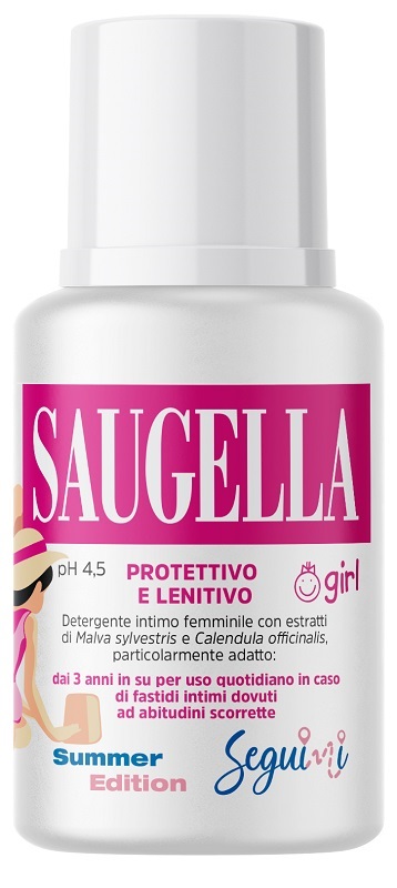 SAUGELLA GIRL PROTETTIVO E LENITIVO DETERGENTE INTIMO 100 ML - Farmacia Mastrangelo 