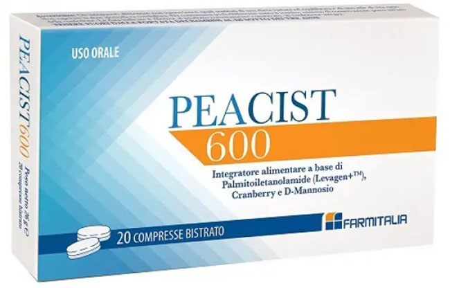 PEACIST 600 20 COMPRESSE - Farmacia Mastrangelo 