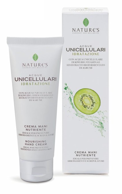 NATURE'S ACQUA UNICELLULARI CREMA MANI NUTRIENTE 75 ML - Farmacia Mastrangelo 