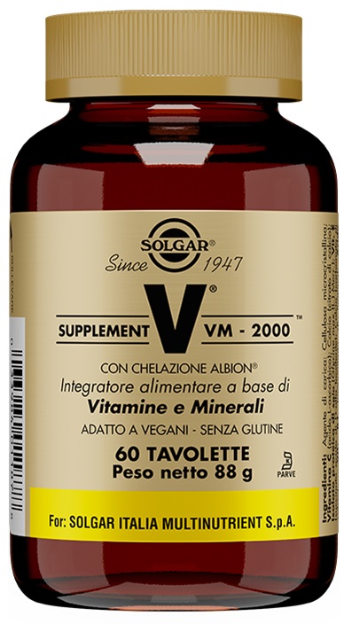 SUPPLEMENT VM 2000 60 TAVOLETTE - Farmacia Mastrangelo 