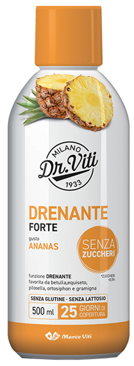 DRENANTE FORTE ANANAS 500 ML - Farmacia Mastrangelo 