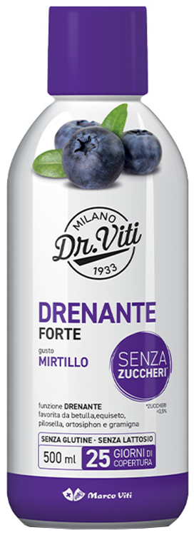 DRENANTE FORTE MIRTILLO 500 ML - Farmacia Mastrangelo 