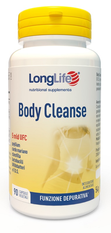 LONGLIFE BODY CLEANSE 90 CAPSULE - Farmacia Mastrangelo 