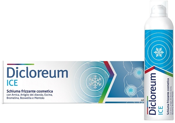 DICLOREUM ICE SCHIUMA FRIZZANTE 150 ML - Farmacia Mastrangelo 