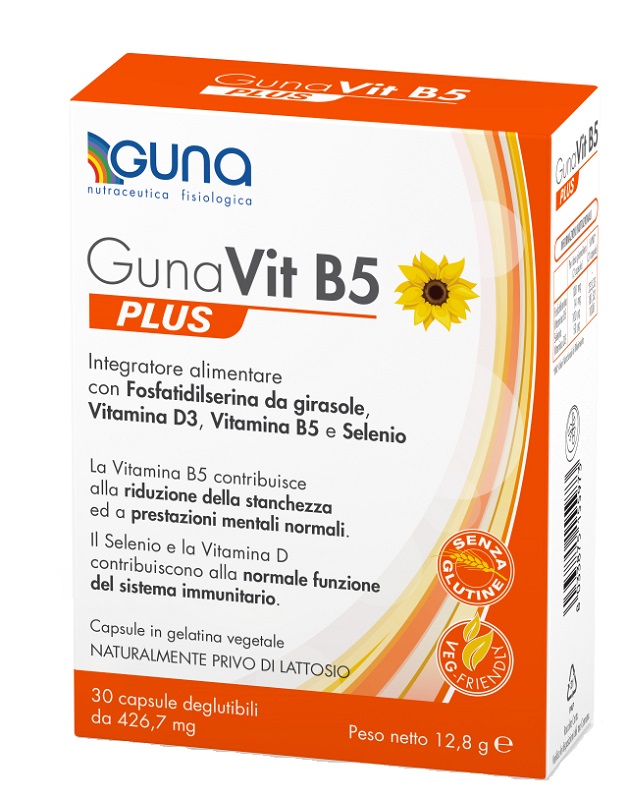 GUNAVIT B5 PLUS 30 CAPSULE - Farmacia Mastrangelo 