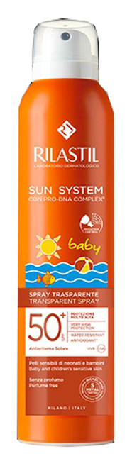 RILASTIL SUN SYSTEM BABY SPRAY VAPO SPF50+ 200 ML - Farmacia Mastrangelo 
