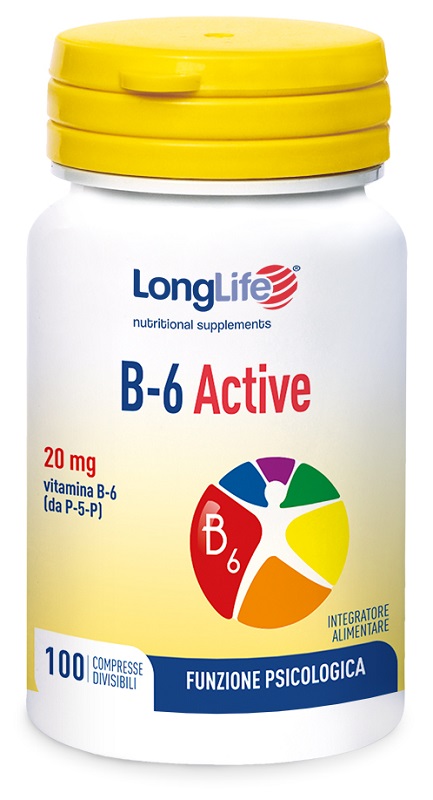 LONGLIFE B6 ACTIVE 100 COMPRESSE DIVISIBILI - Farmacia Mastrangelo 