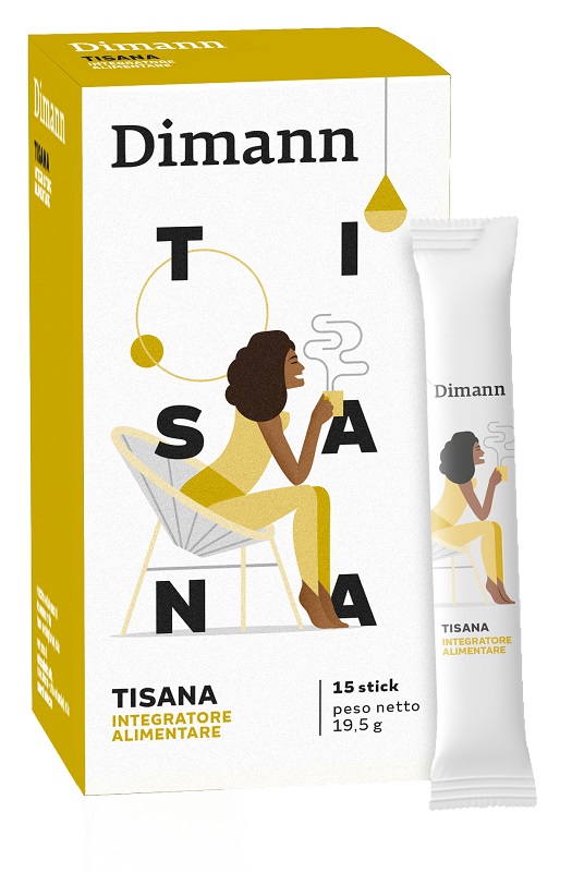 DIMANN TISANA 15 STICK - Farmacia Mastrangelo 