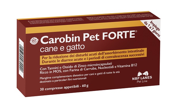 CAROBIN PET FORTE 30 COMPRESSE - Farmacia Mastrangelo 