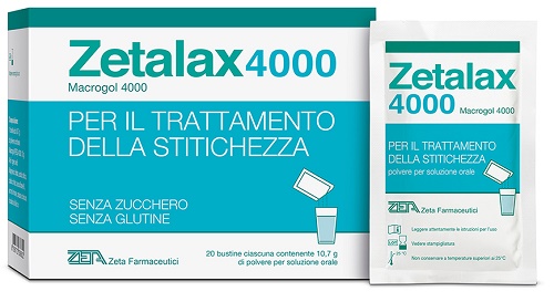 ZETALAX 4000 20 BUSTINE DA 10,7 G - Farmacia Mastrangelo 
