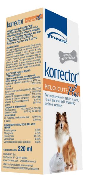 KORRECTOR PELO CUTE PLUS 220 ML - Farmacia Mastrangelo 