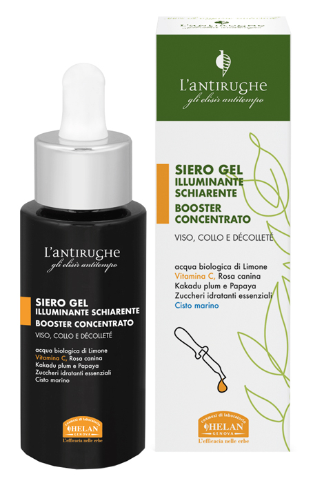 ELISIR ANTITEMPO L'ANTIRUGHE SIERO GEL ILLUMINANTE SCHIARENTE BOOSTER CONCENTRATO 30 ML - Farmacia Mastrangelo 