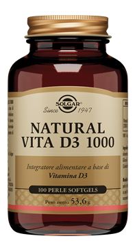NATURAL VITA D3 1000 100 PERLE SOFTGEL - Farmacia Mastrangelo 