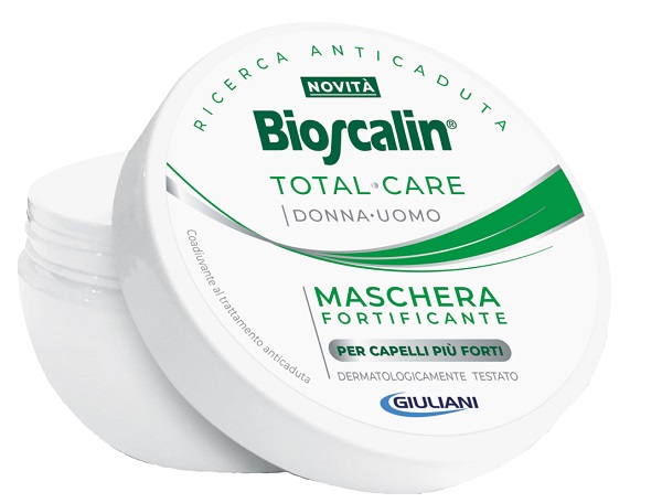 BIOSCALIN TOTAL CARE MASCHERA FORTIFICANTE 200 ML - Farmacia Mastrangelo 