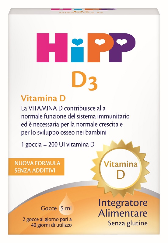 HIPP D3 5 ML NUOVA FORMULA - Farmacia Mastrangelo 