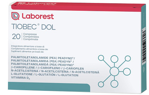 TIOBEC DOL 20 COMPRESSE NUOVA FORMULA - Farmacia Mastrangelo 