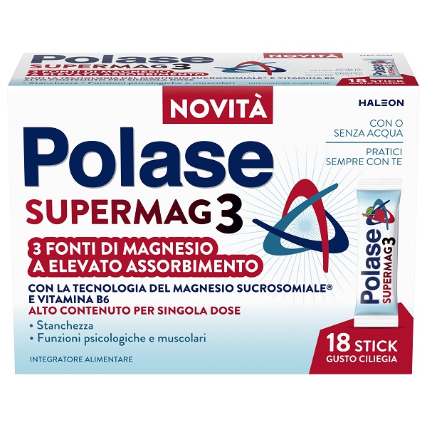 POLASE SUPERMAG3 18 STICK - Farmacia Mastrangelo 