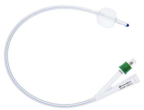 CATETERE FOLEY IN SILICONE 2 VIE DIAMETRO CH 16 PUNTA NELATON CON PALLONCINO 10 ML 1 PEZZO - Farmacia Mastrangelo 