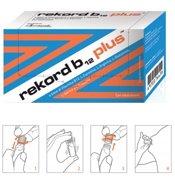 REKORD B12 PLUS 10 FLACONCINI 10 ML - Farmacia Mastrangelo 