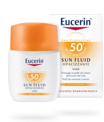 EUCERIN SUN VISO FLUID FP50+ 50 ML - Farmacia Mastrangelo 