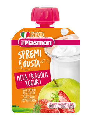 SPREMI E GUSTA FRAGOLA MELA YOGURT 85 G - Farmacia Mastrangelo 