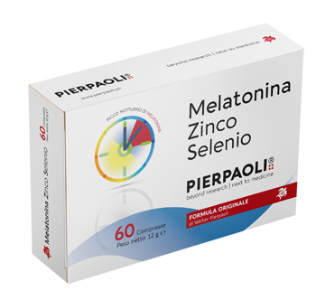 MELATONINA ZINCO SELENIO PIERPAOLI 60 COMPRESSE - Farmacia Mastrangelo 