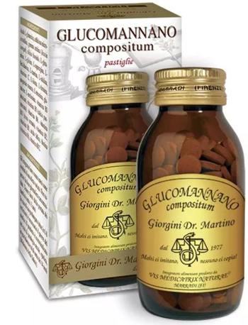 GLUCOMANNANO COMPOSITUM 180 PASTIGLIE 90 G - Farmacia Mastrangelo 