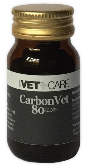 VETCARE CARBONVET 80 COMPRESSE 500 MG - Farmacia Mastrangelo 