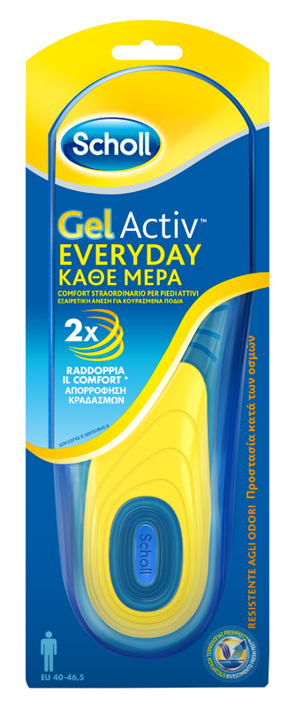 SCHOLL GEL ACTIV EVERYDAY UOMO - Farmacia Mastrangelo 
